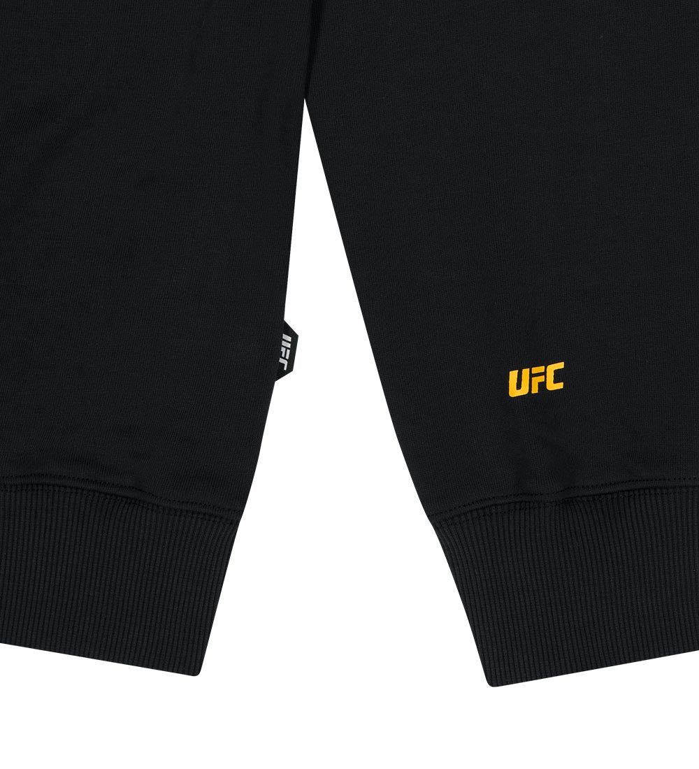 UFC Octagon Relaxed Fit Crewneck Sweatshirt, Black