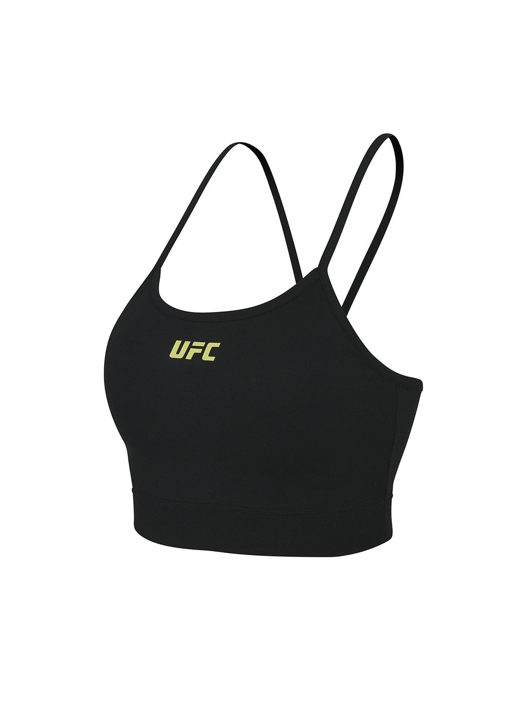 UFC Basic Cropped Sleeveless Top, Black