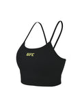 UFC Basic Cropped Sleeveless Top, Black