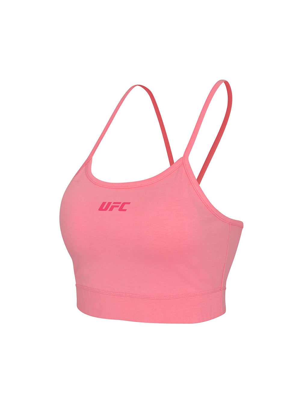 UFC Basic Cropped Sleeveless Top, Pink