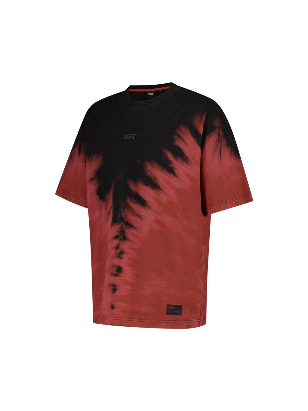 UFC Blaze+ Oversized Fit Short-Sleeve T-Shirt, Red