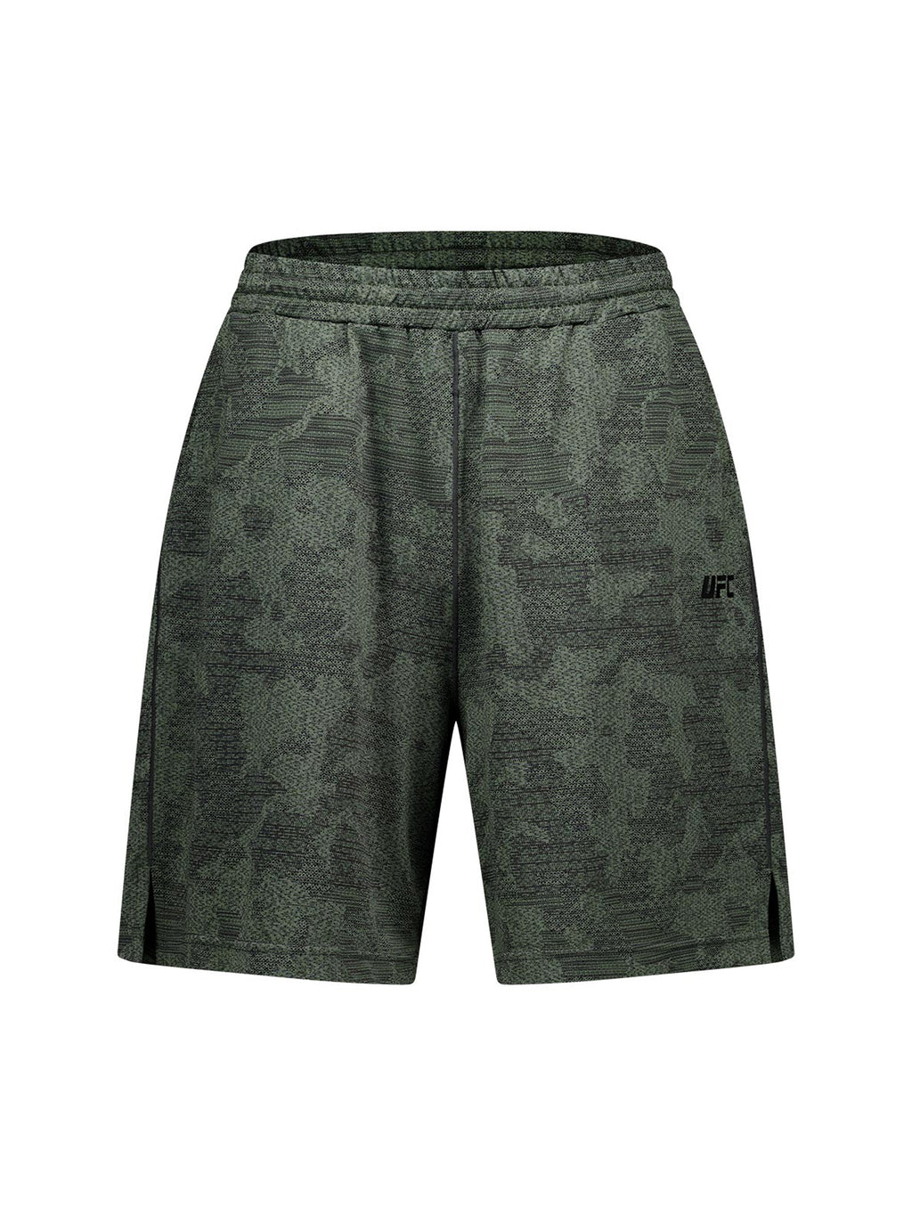 UFC Camouflage Loose-Fit Shorts, 7 inches, Khaki