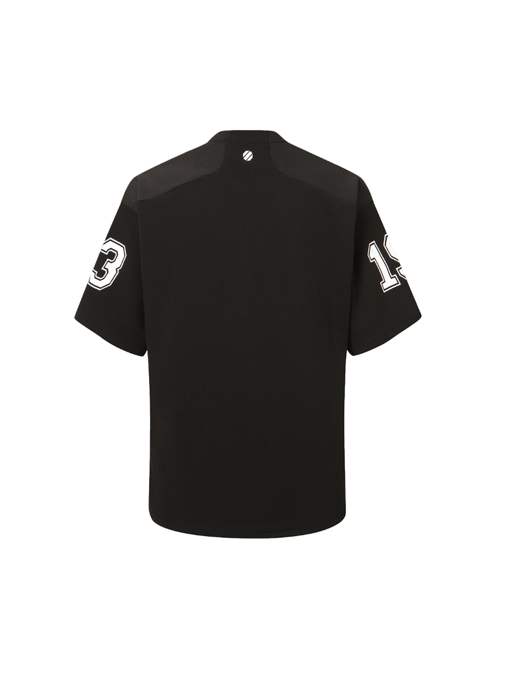 UFC Football Jersey: Long-Sleeved, Loose-Fit T-Shirt, Black