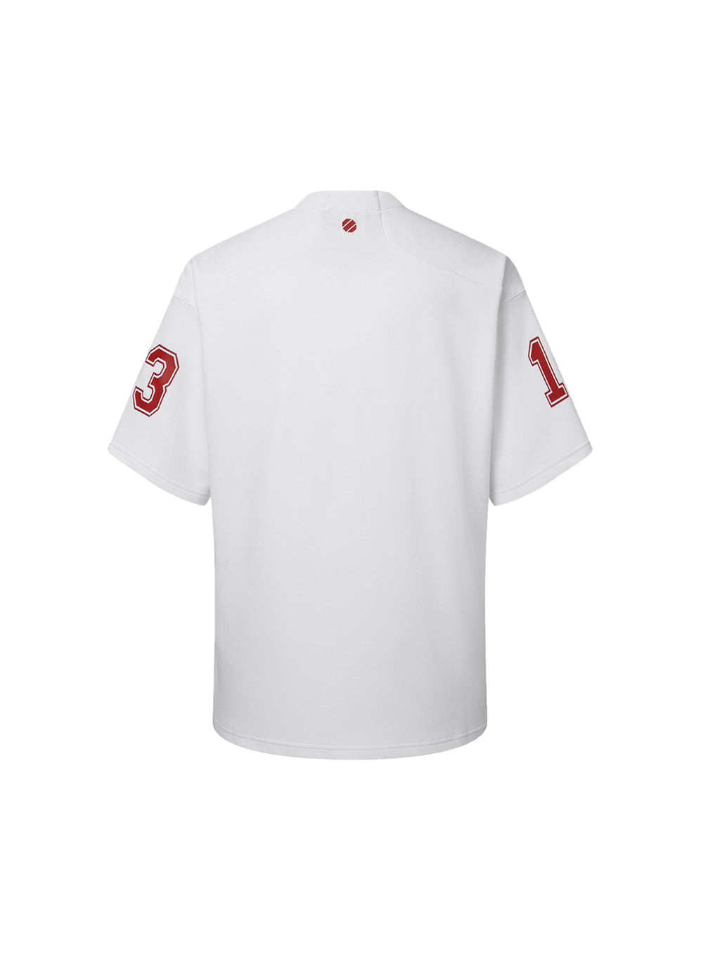 UFC Football Jersey: Long-sleeved, loose-fit T-shirt, white