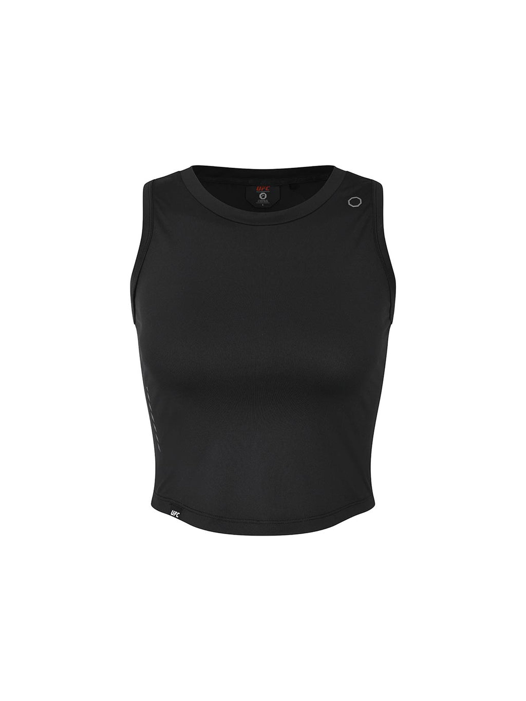 UFC Groove Slim Cropped Sleeveless Top, Black