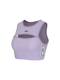 UFC Line Cropped Sleeveless Top, Purple