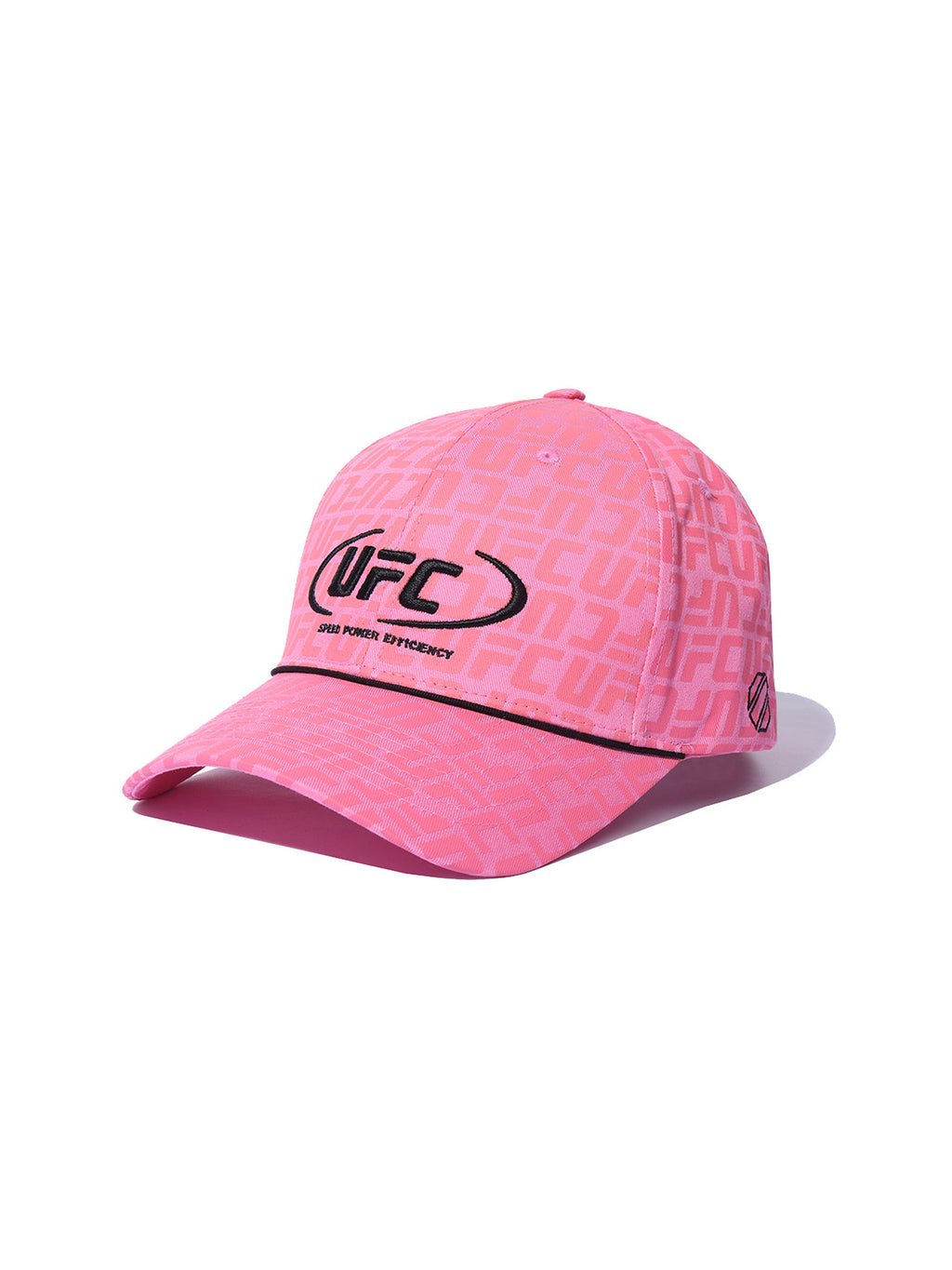 UFC Logo Monogram Baseball Cap, Pink