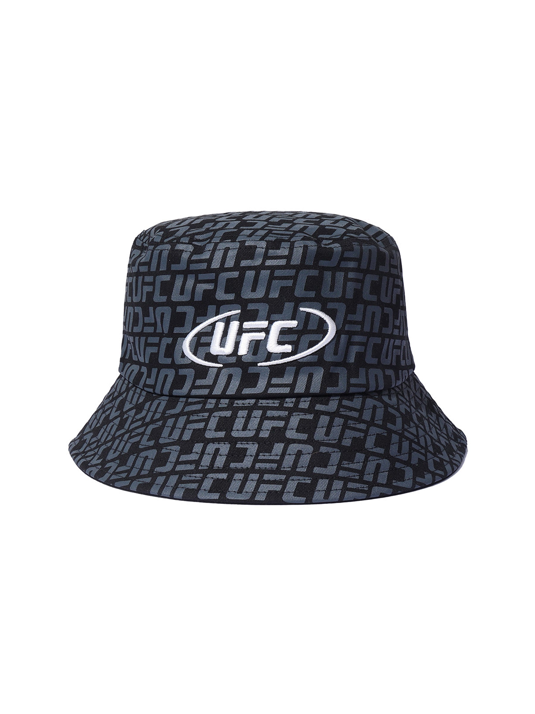 Панама-монограмма UFC с логотипом — черная