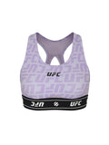 UFC Sports Top with Logo and Monogram, Light Purple