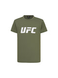 تيشيرت UFC Tension بشعار كبير وقصّة ضيقة، كاكي